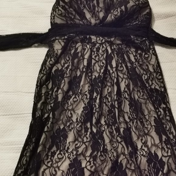 Strapless Short Dress - Picture 2 of 6